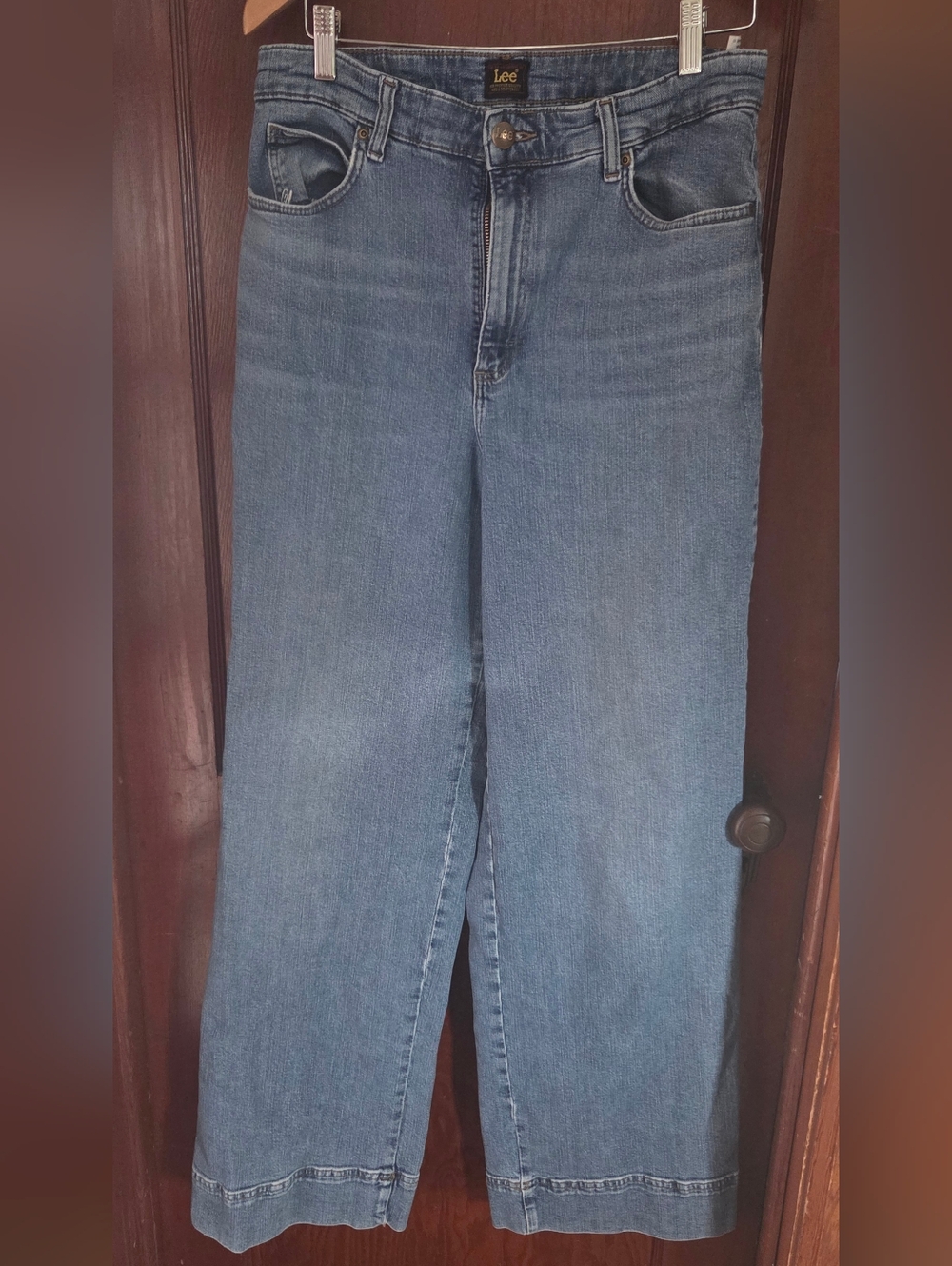 Lee Women's Wide Leg Jeans Size 16